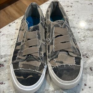 Blowfish Camouflage Slip-On Sneakers